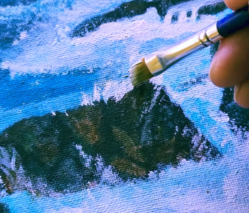 Painting "Island Rhythm" #9