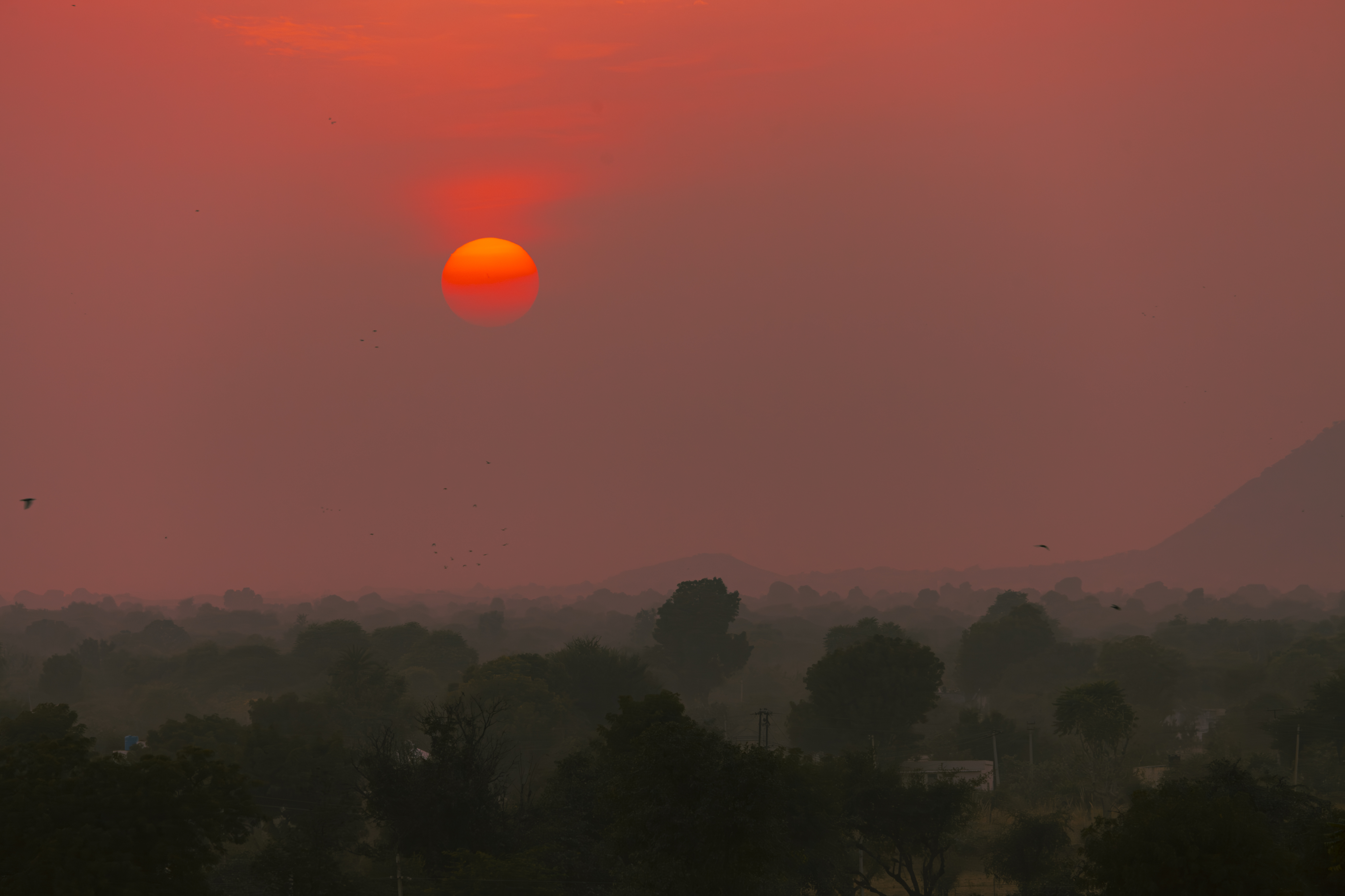 Sunset at Pushkar
