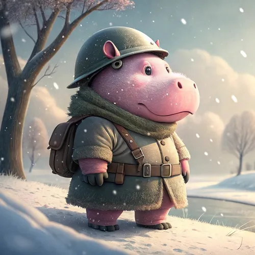 Hippos On Base #1766