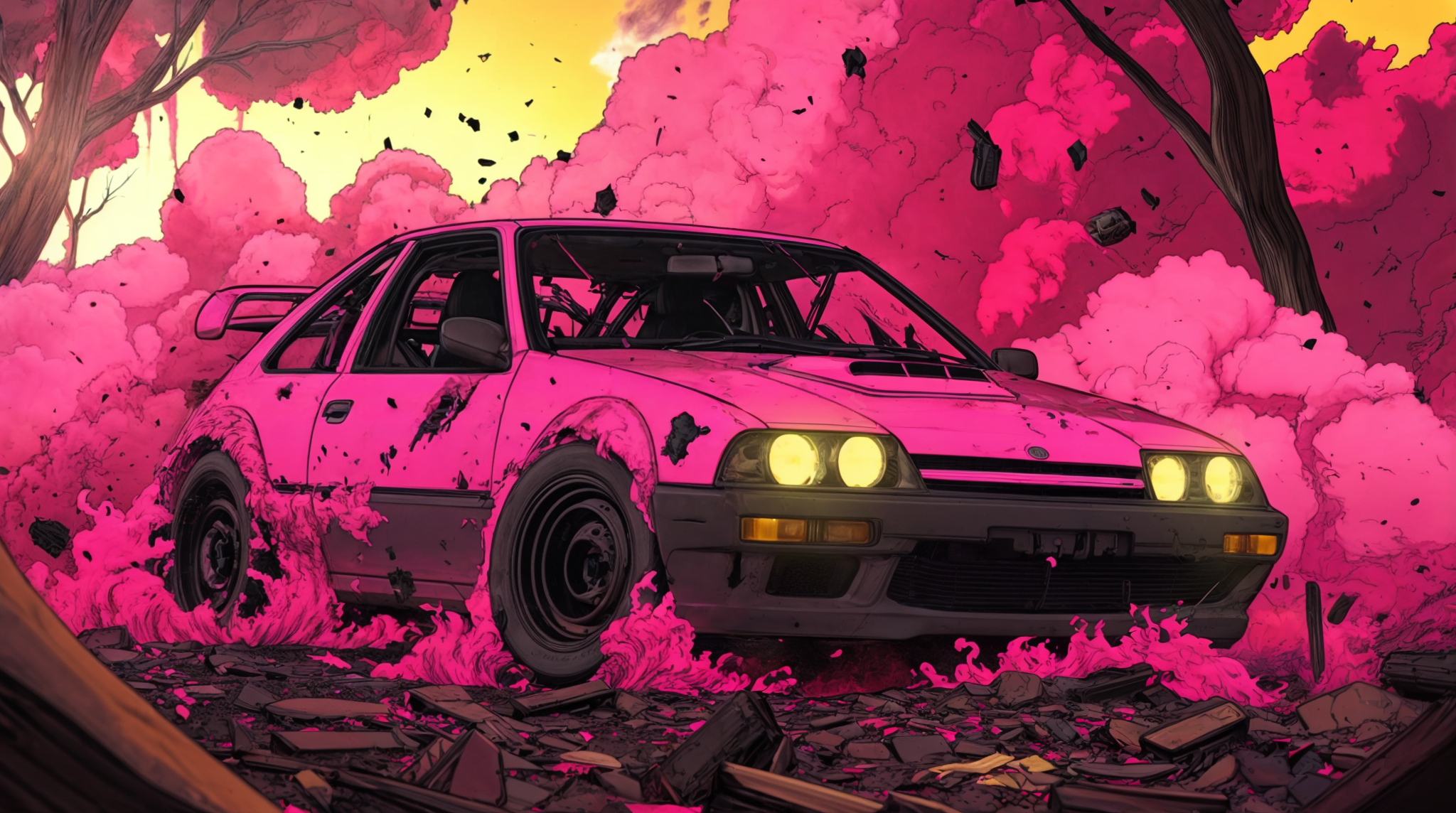 Pink drive