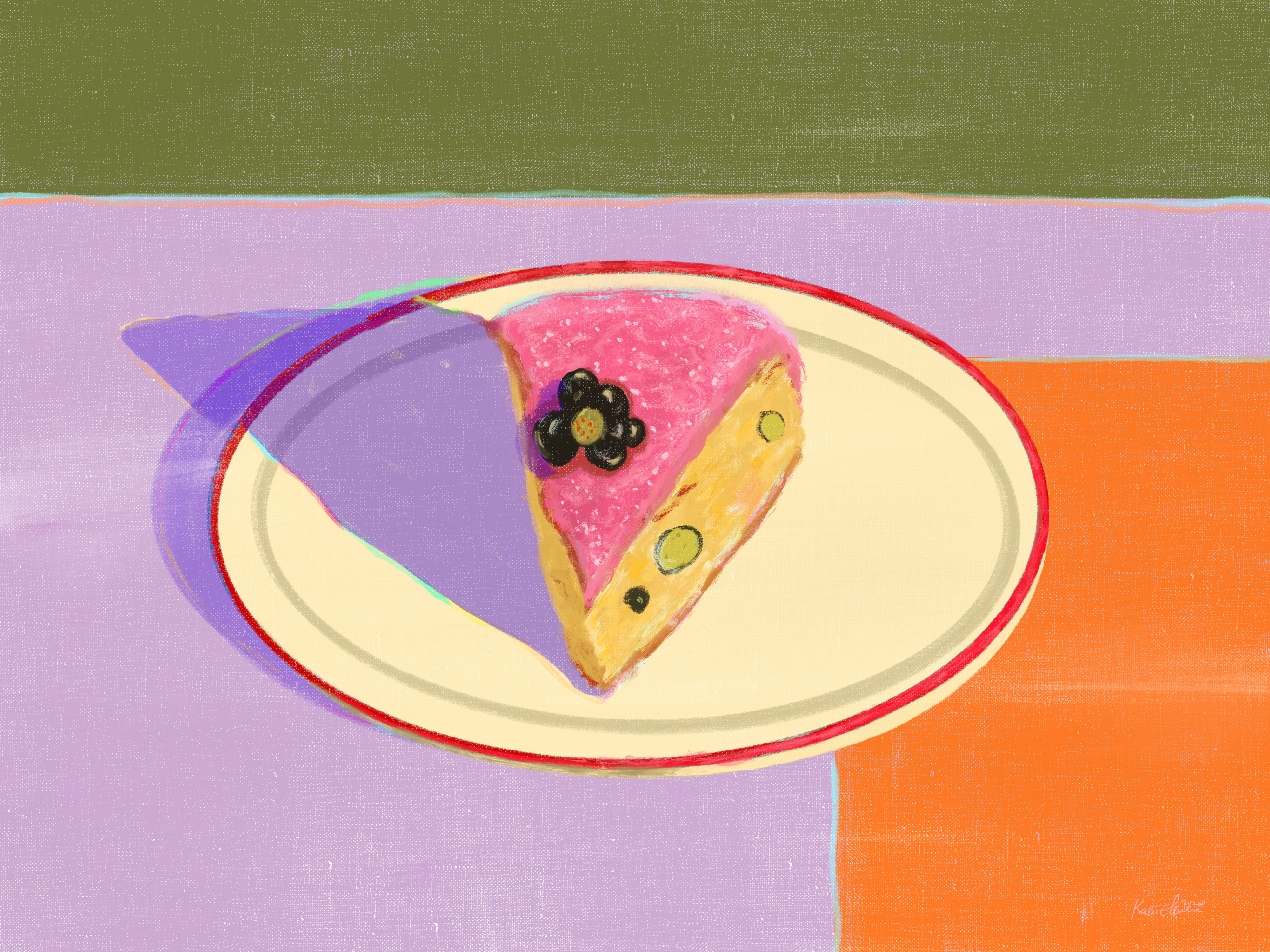 Blueberries On Top