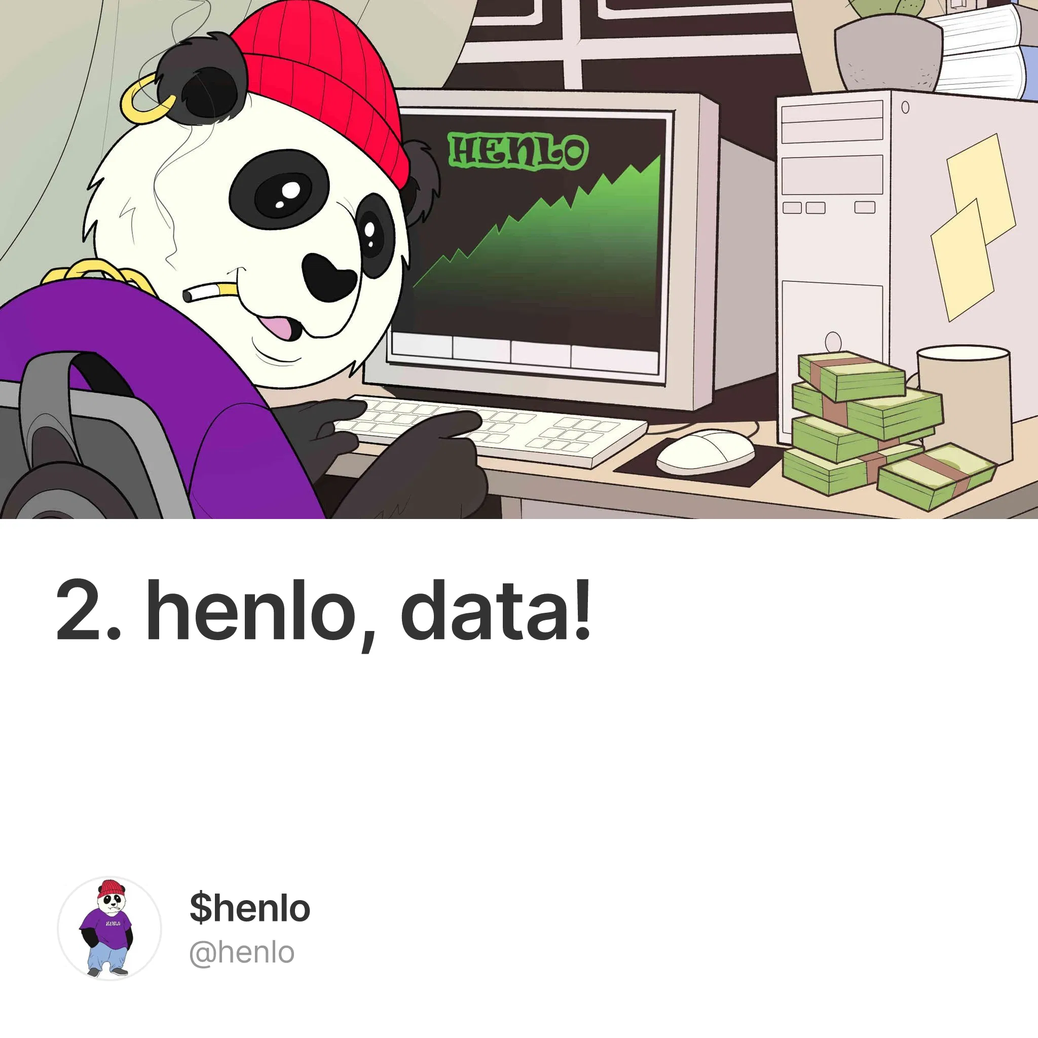2. henlo, data! #2066