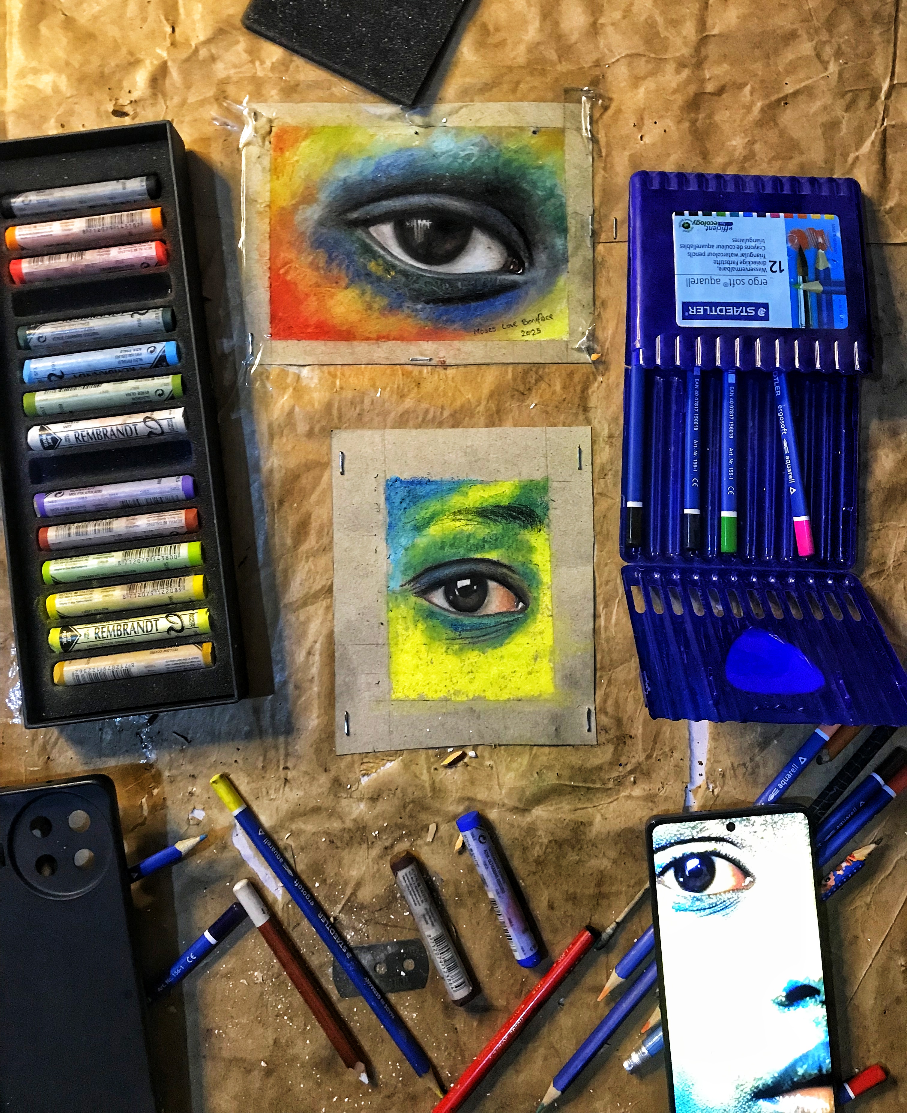 Practice Drawing Surreal Eyes #3