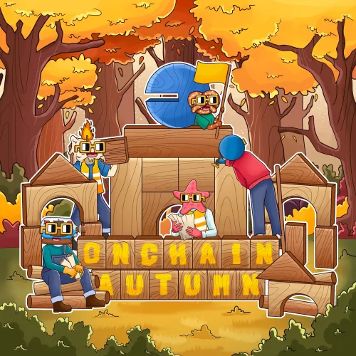 "Onchain Autumn" by 0xAprilia for The Yellow Collective #350