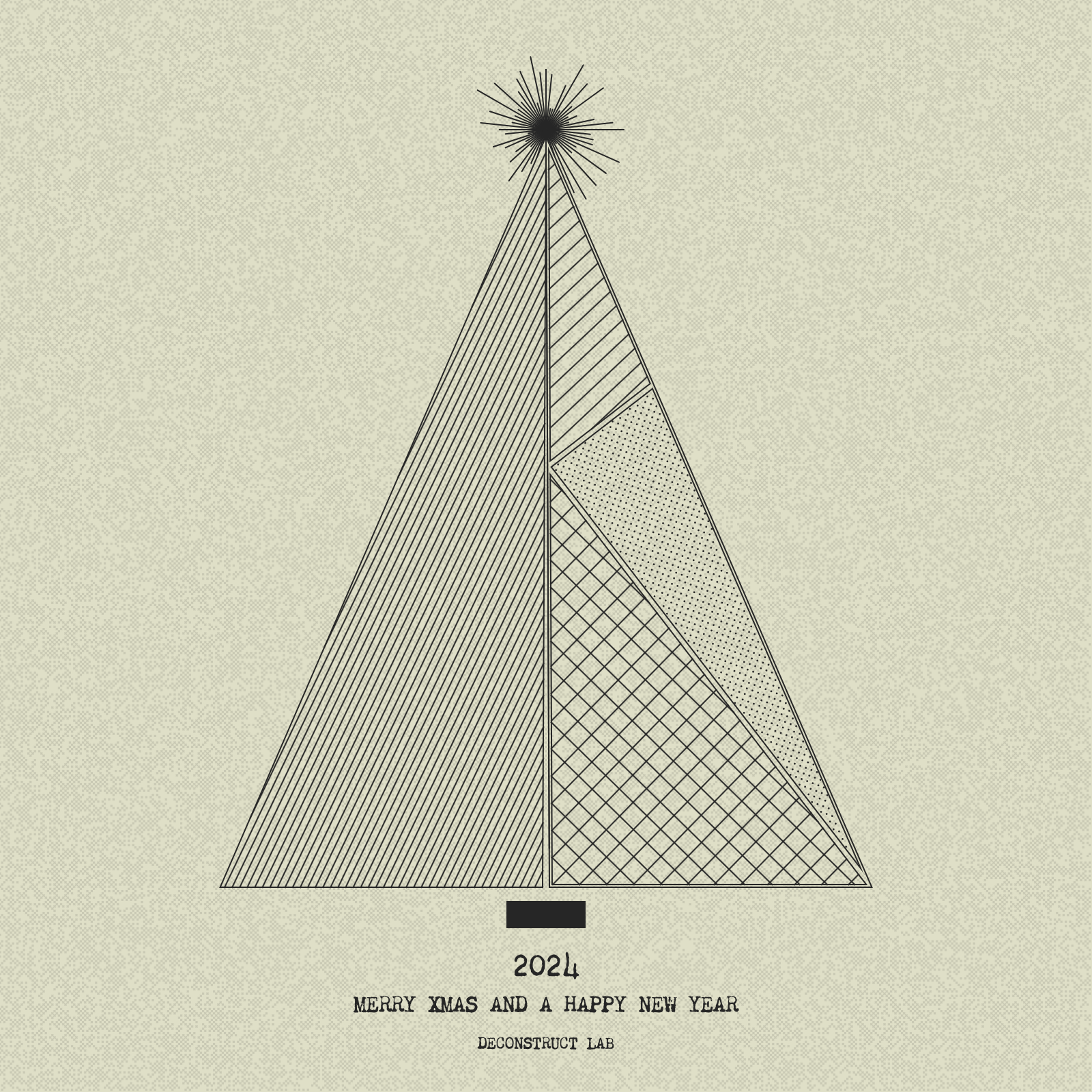 Have Yourself a Merry Little Geometric Tree #204
