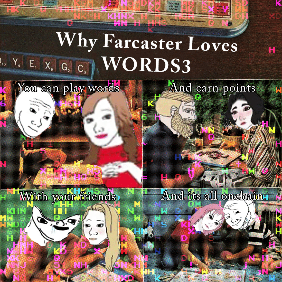 Words3 x Farcaster Collectible