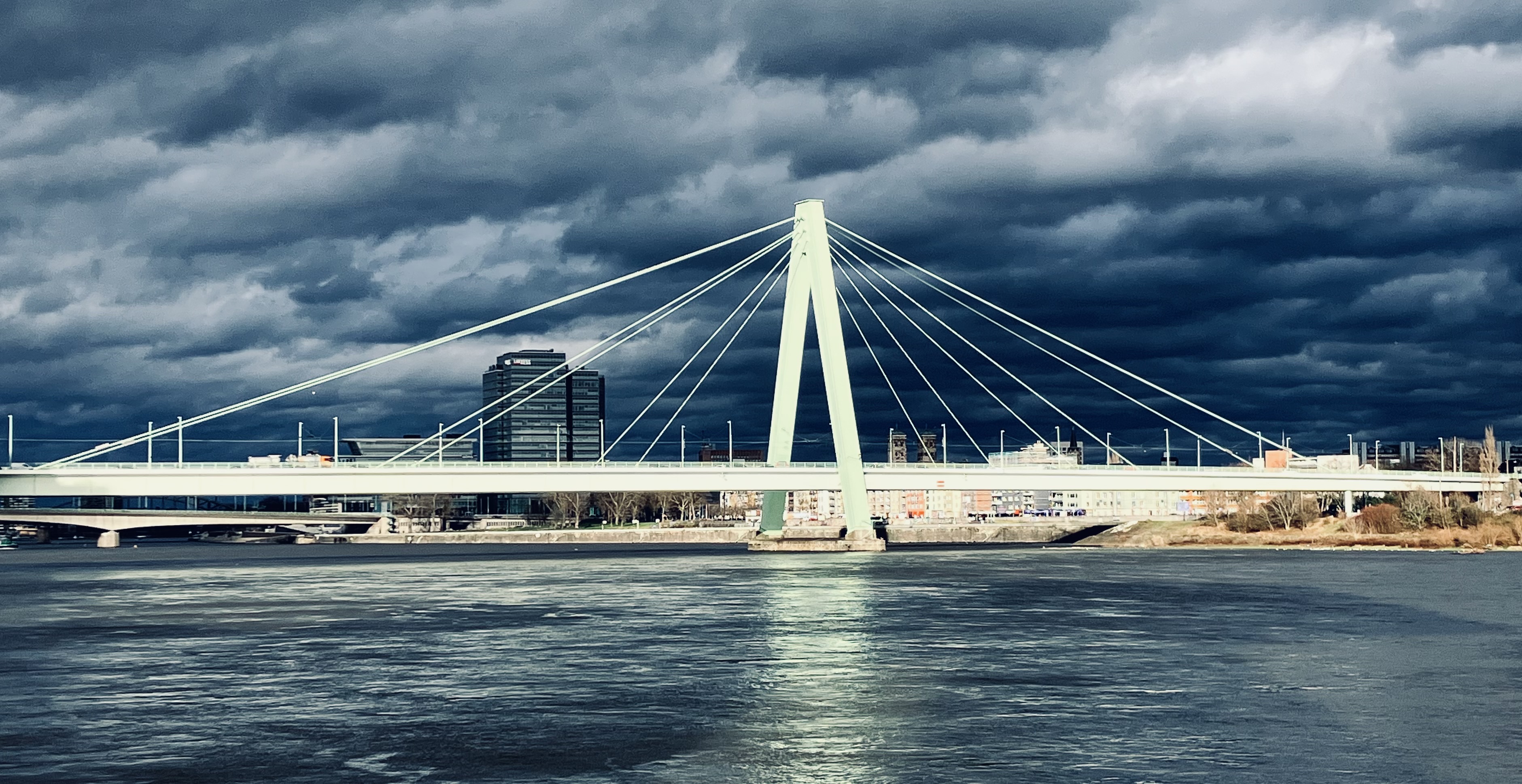 Bridge under Troubled Clouds