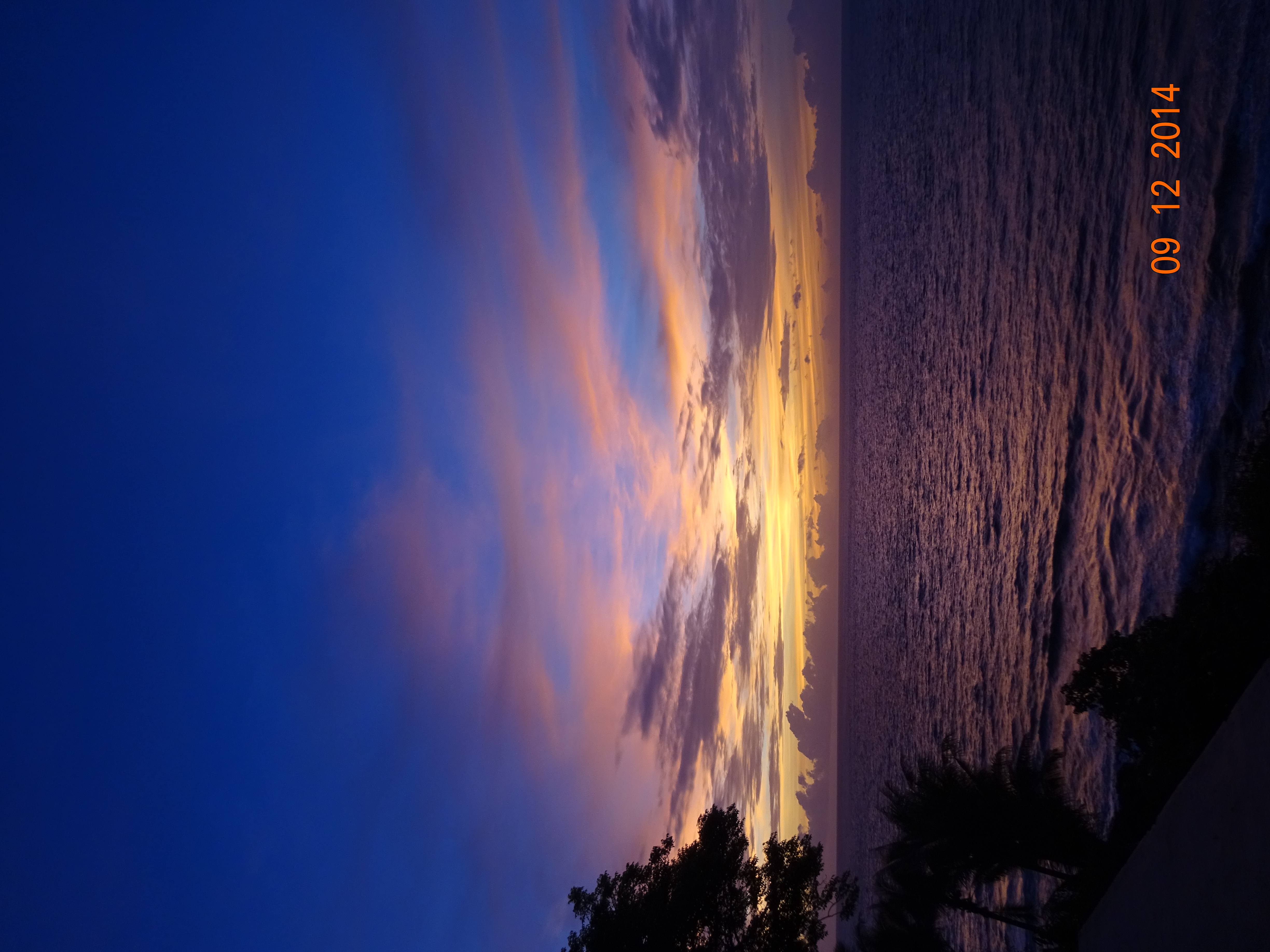 Blue Sunset