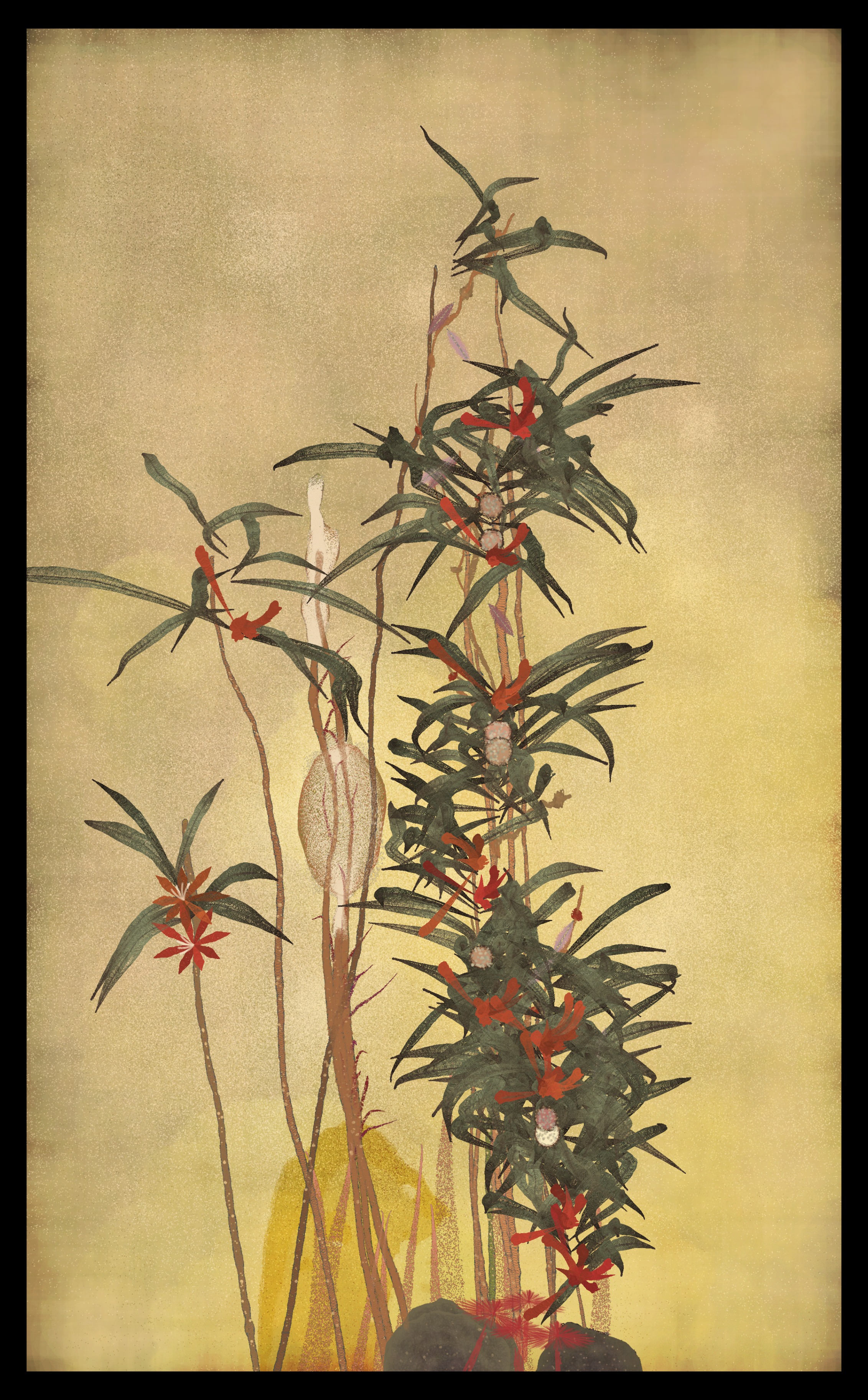 Exploring San Yu’s color palette