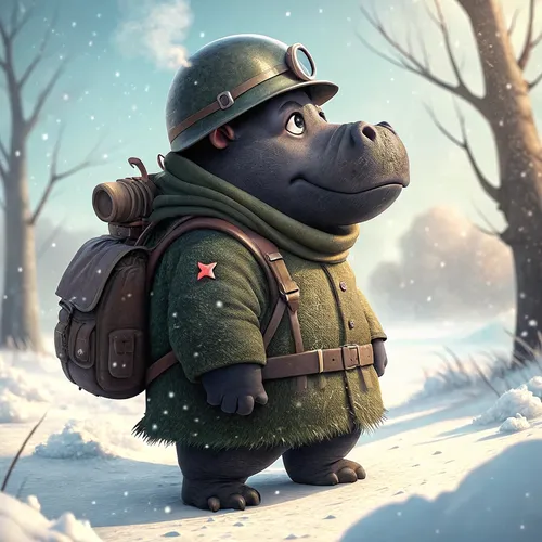 Hippos On Base #393