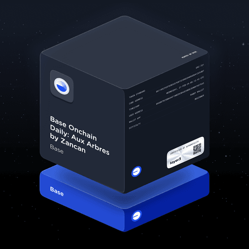 Base Onchain Daily: Aux Arbres by Zancan