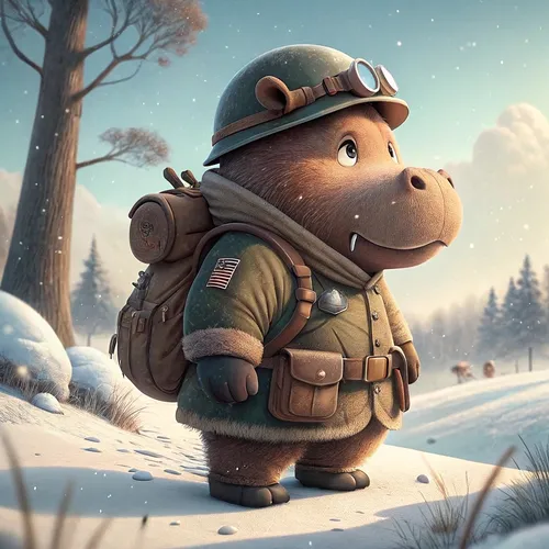 Hippos On Base #160