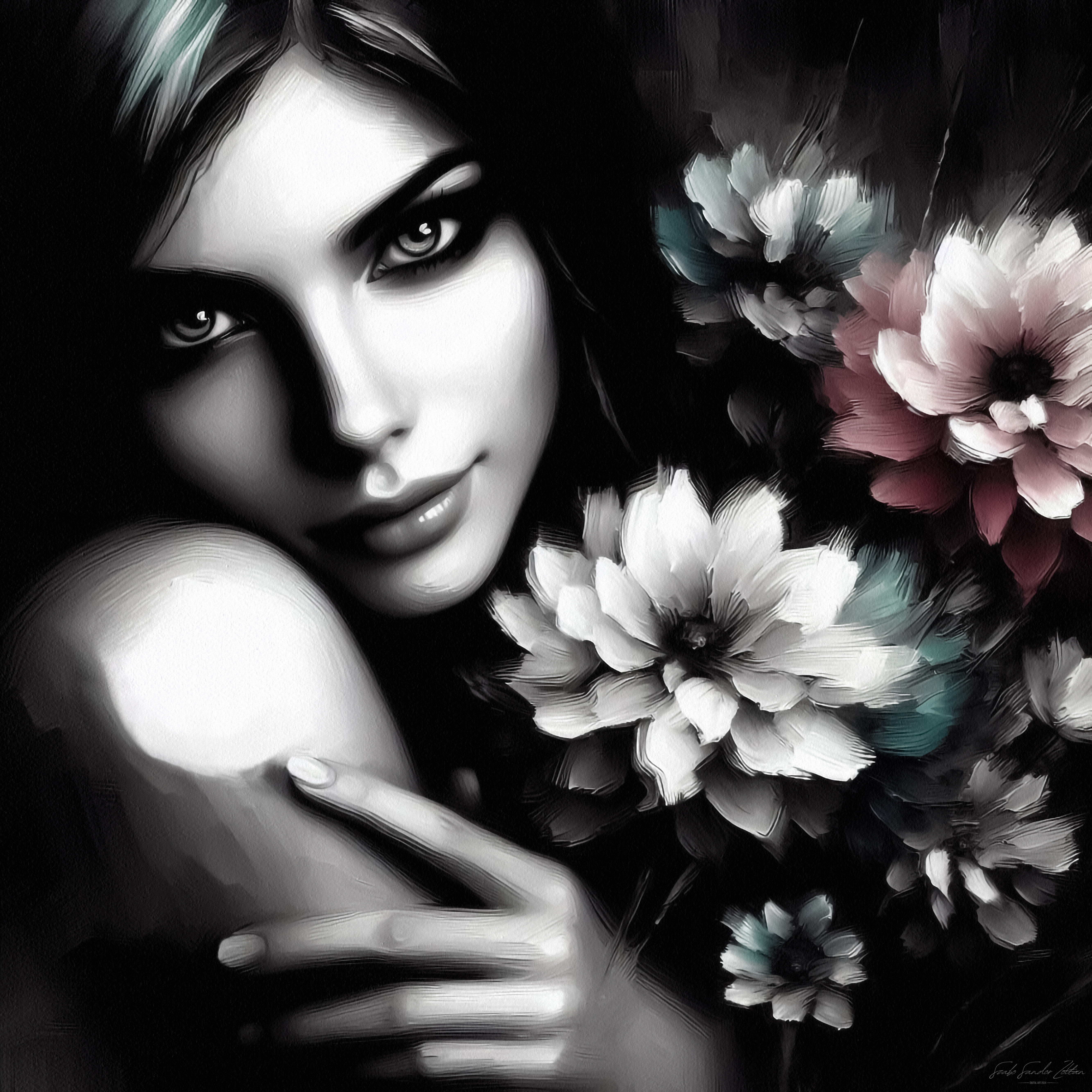 Glow-in-the-Dark Flowers