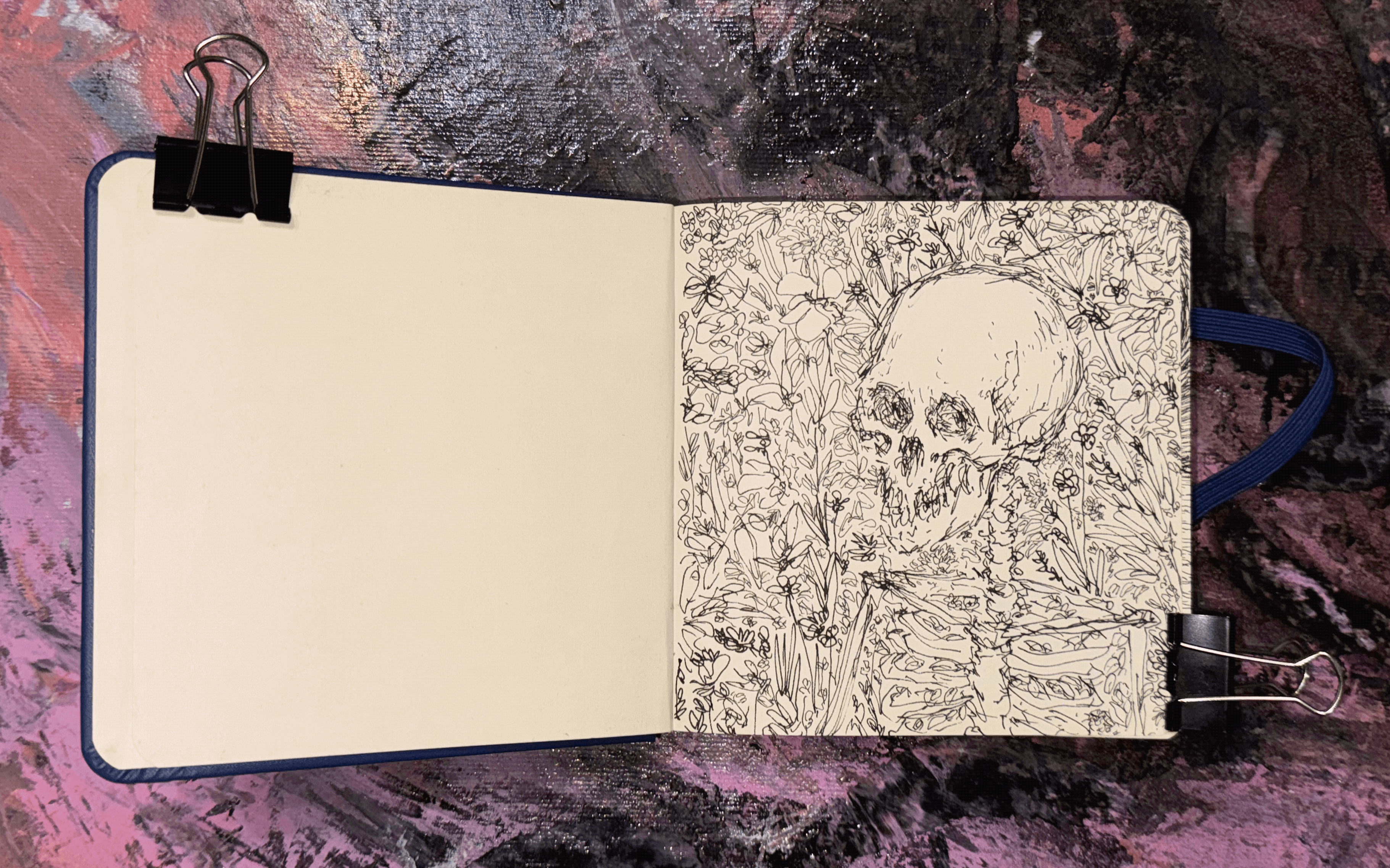 Random Sketch Book Pages