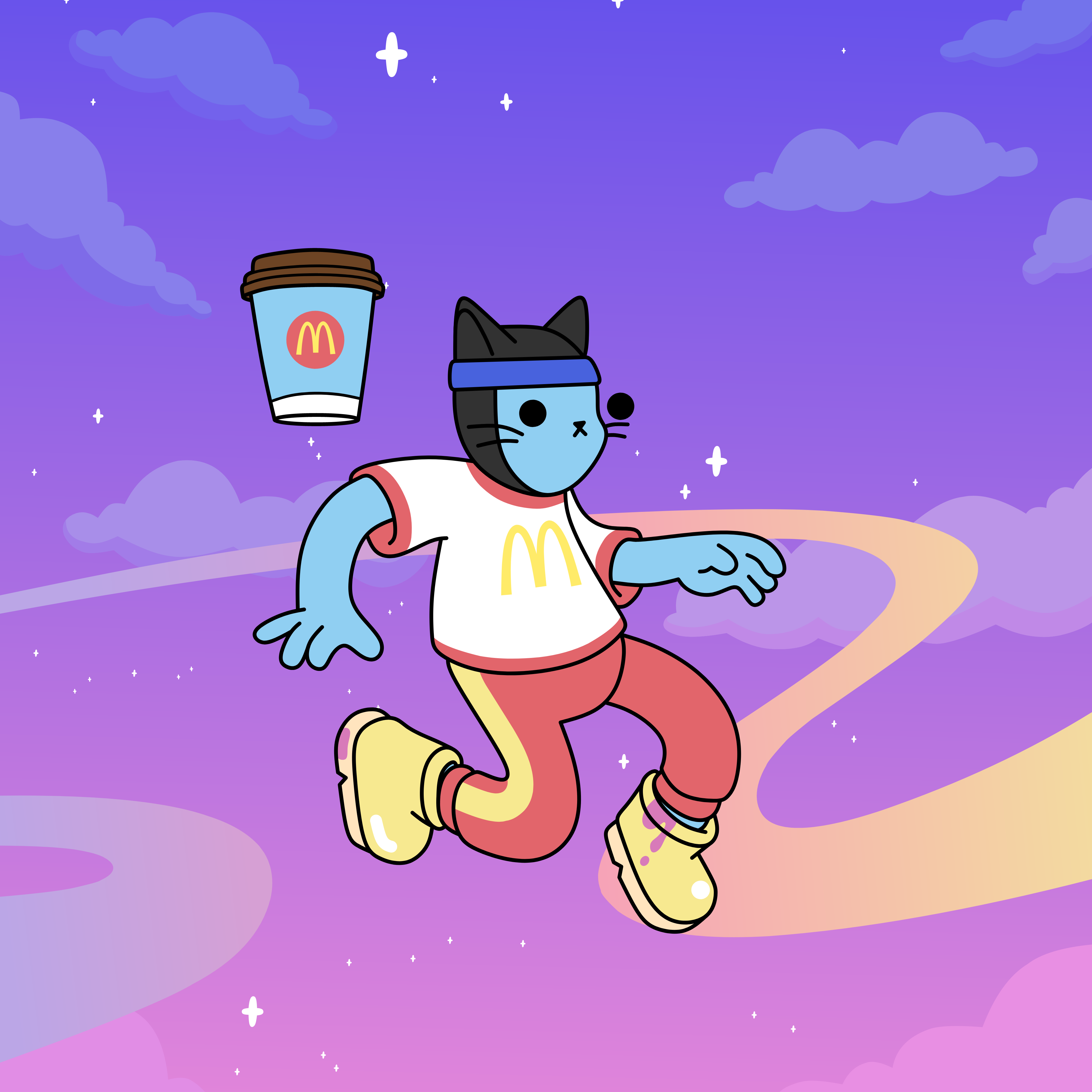 Doodles X CoolCats = Silk Paw • ᴗ •