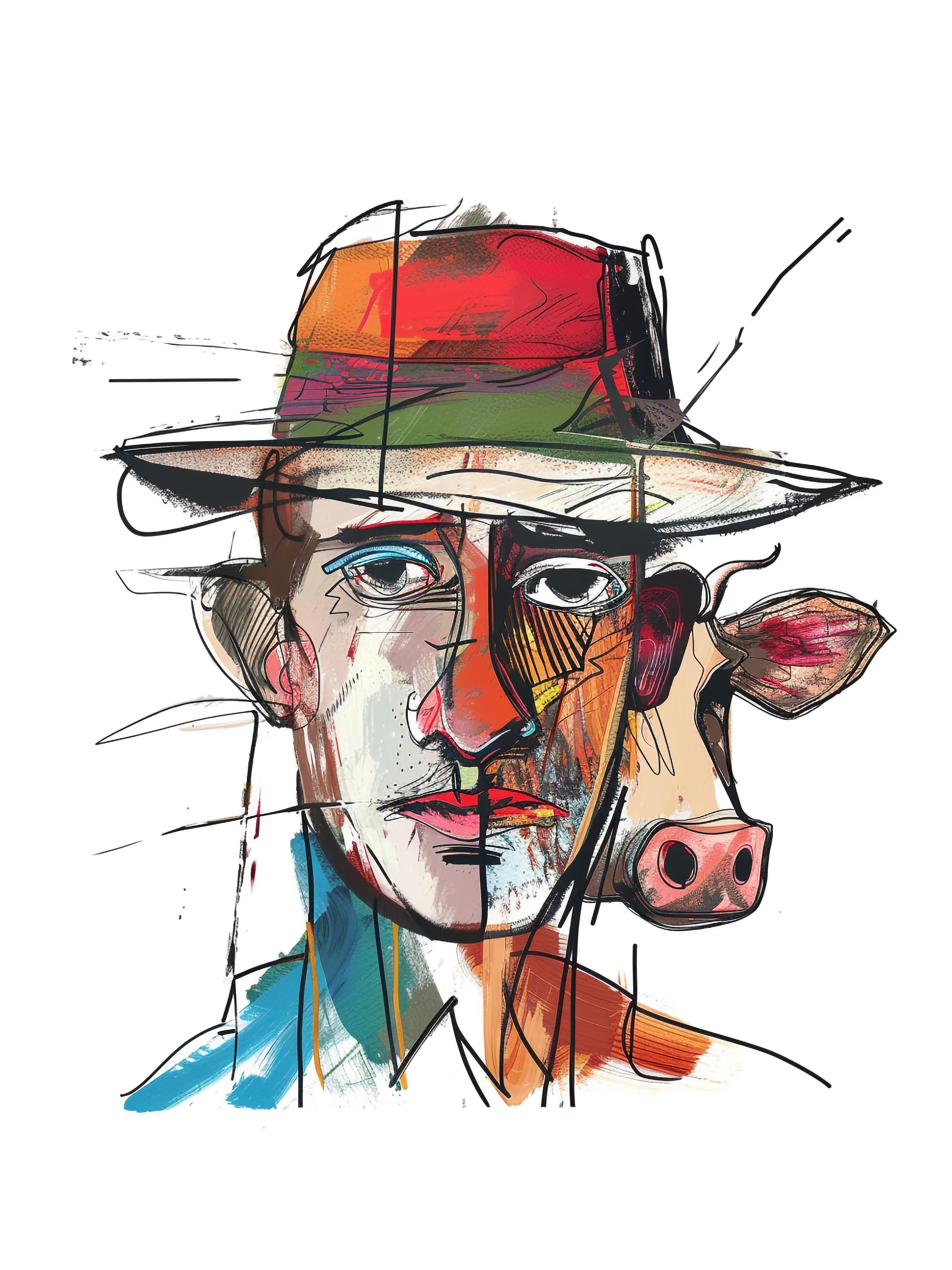 Landlinien Portrait #3
