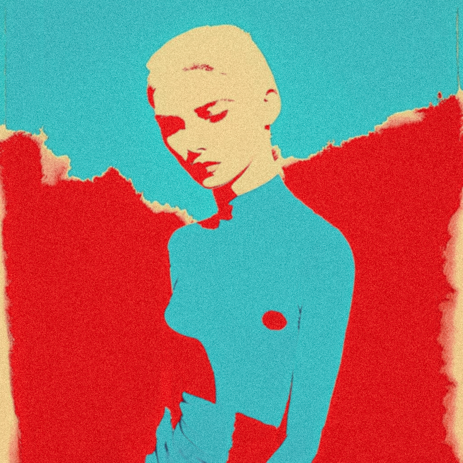 I Just Like It! #red, blue and girl