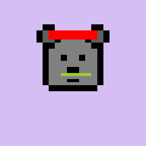 Pixel Bear #76850