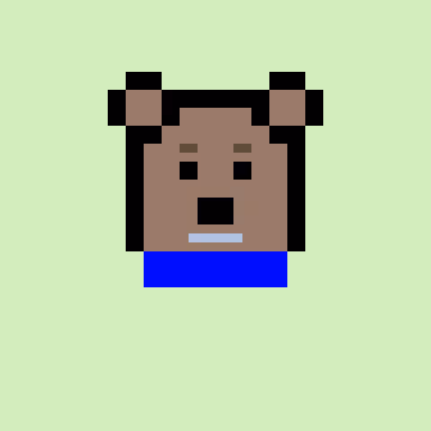 Pixel Bear #52069