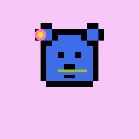 Pixel Bear #46768