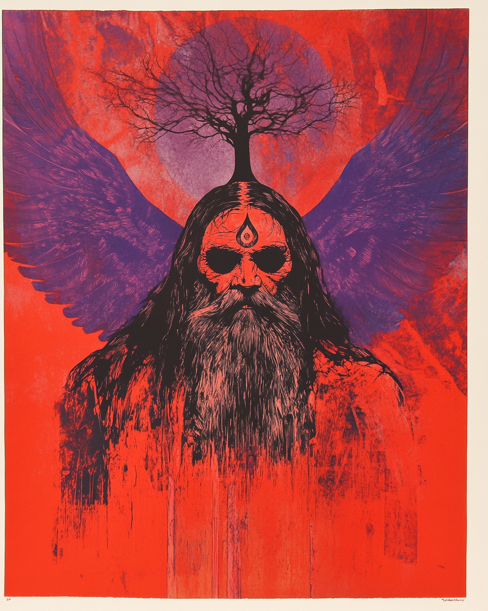 Gods of Vikings. Odin