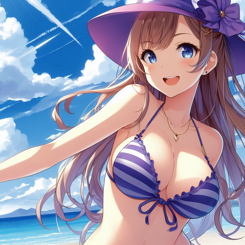 beach moment