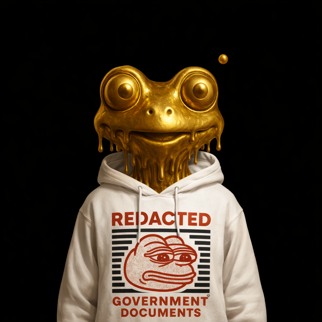 Redacted Gold Frog