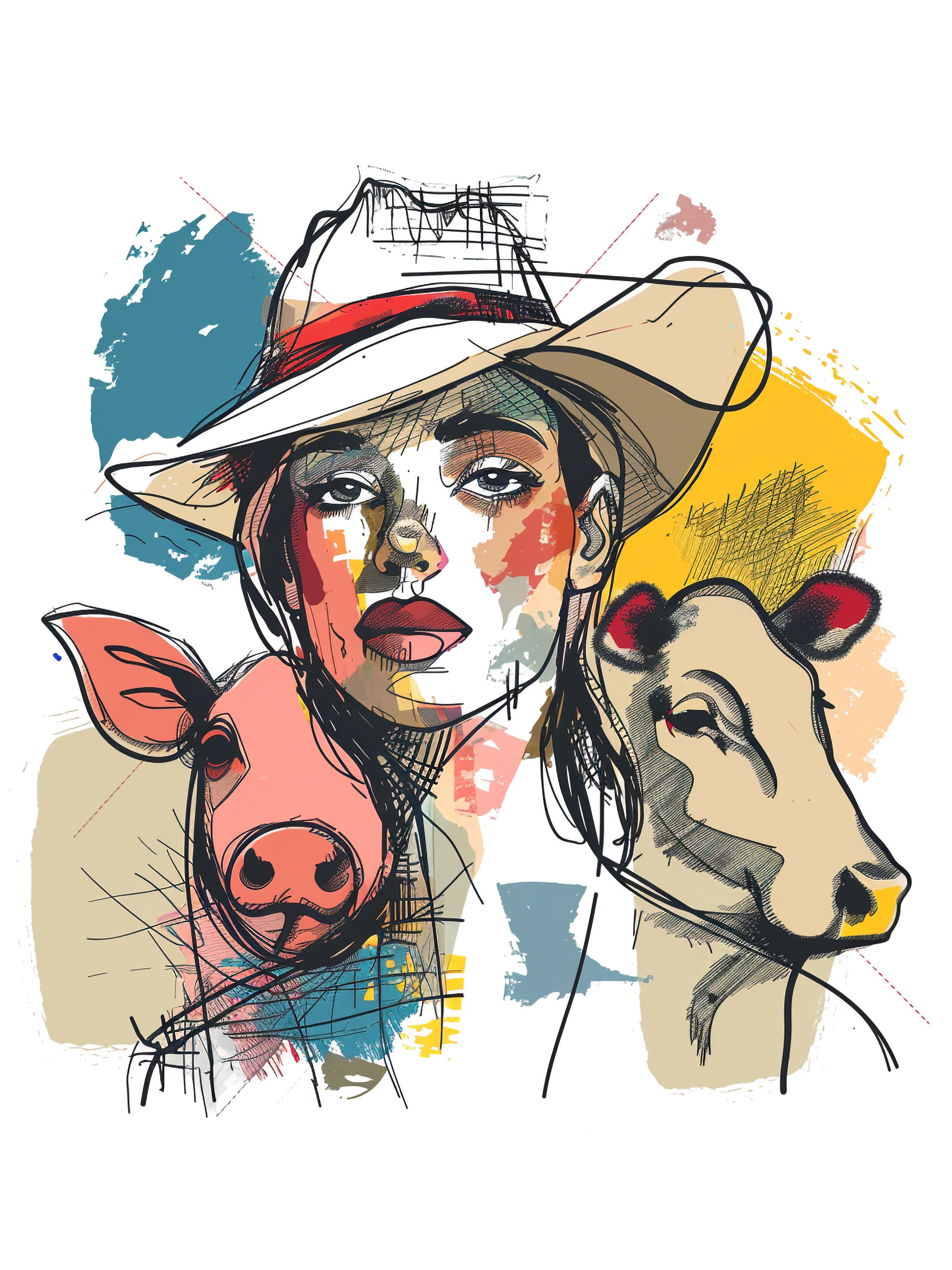 Landlinien Portrait #8