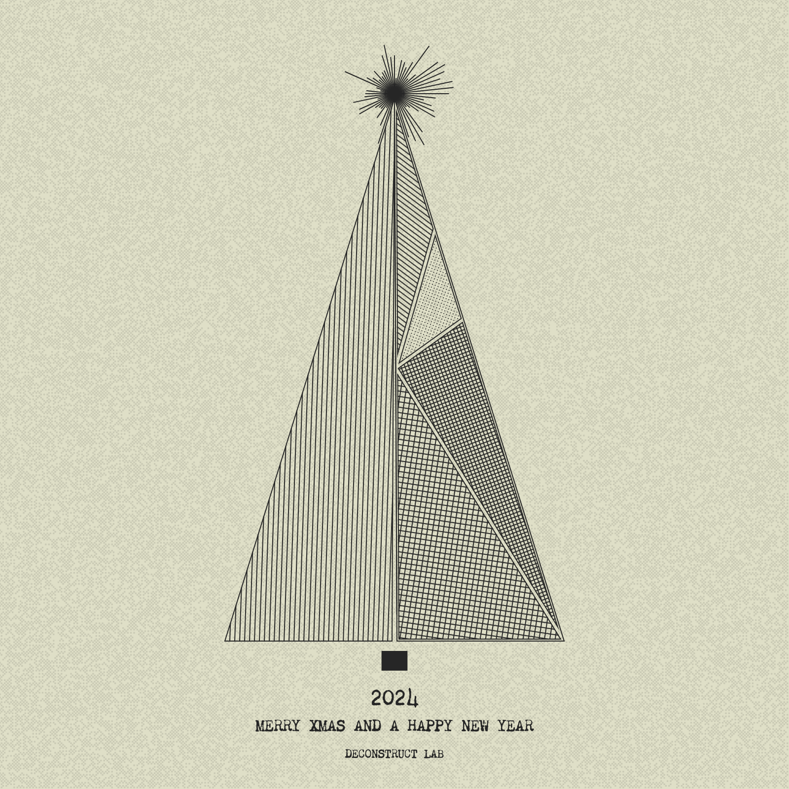 Have Yourself a Merry Little Geometric Tree #224