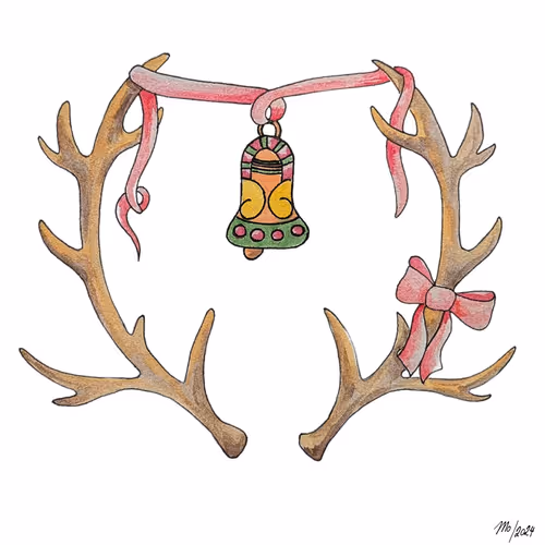 Monika's Art: Christmas Card 2024 [3]