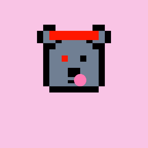 Pixel Bear #45617