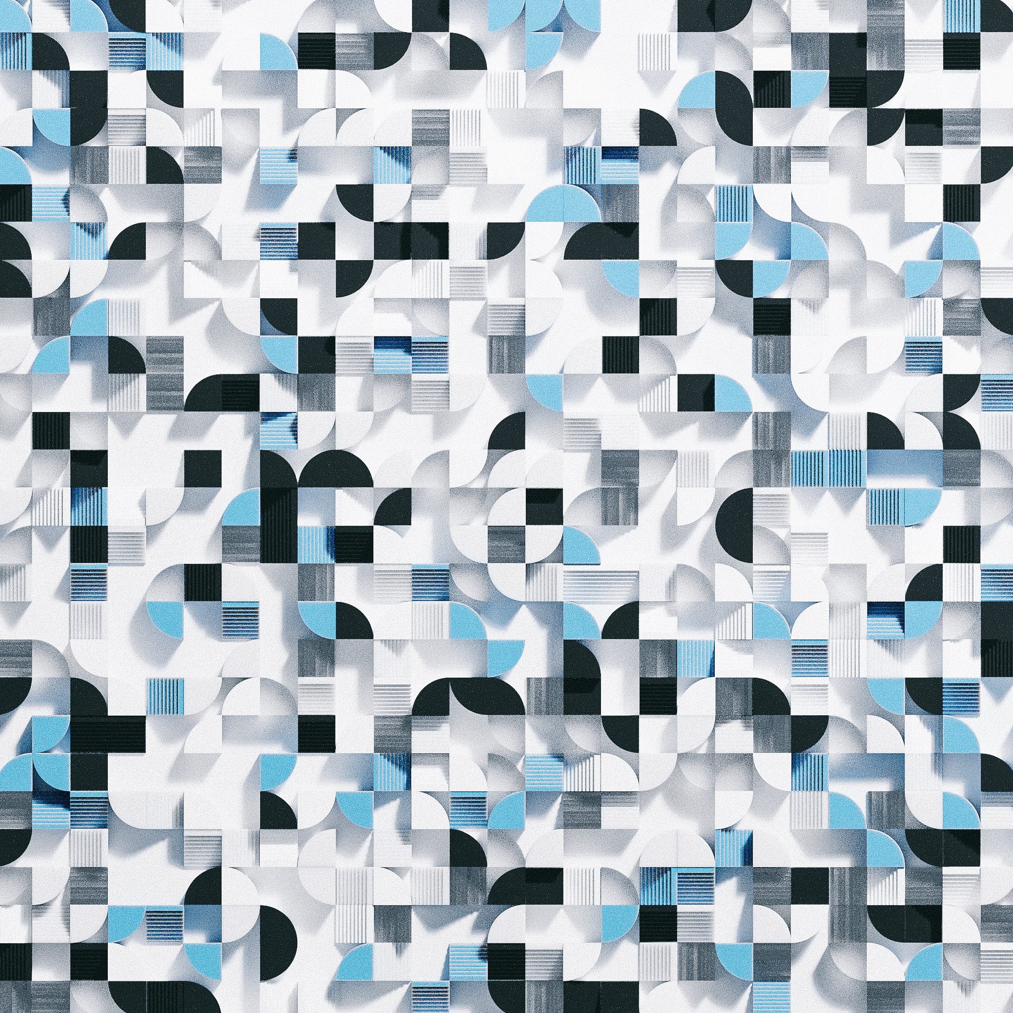 Early blender generative art exploration