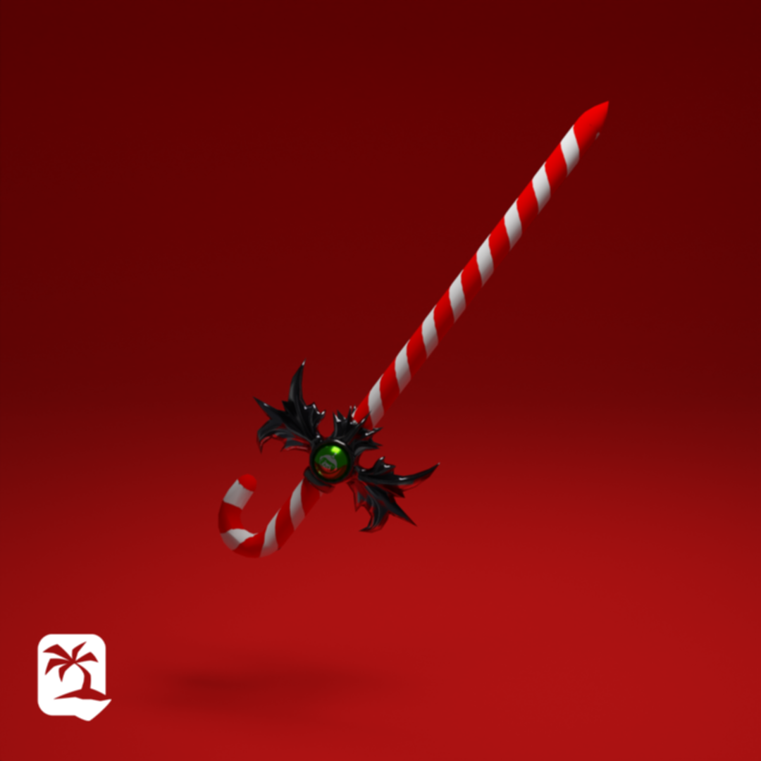 Candy Cane Sword (Sword and Poster)