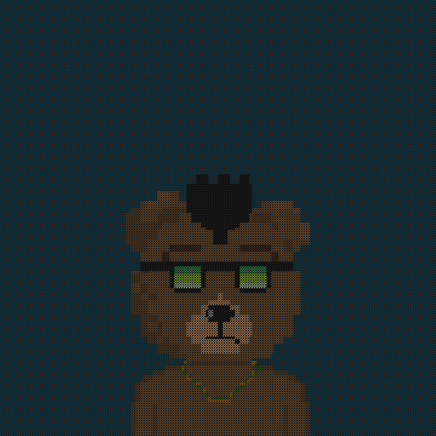 Illuminated Bear #734