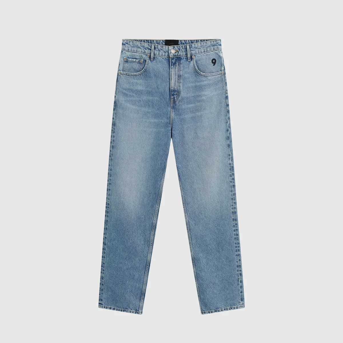 9DCC ESSENTIAL WASHED INDIGO DENIM 5 POCKET JEANS #7