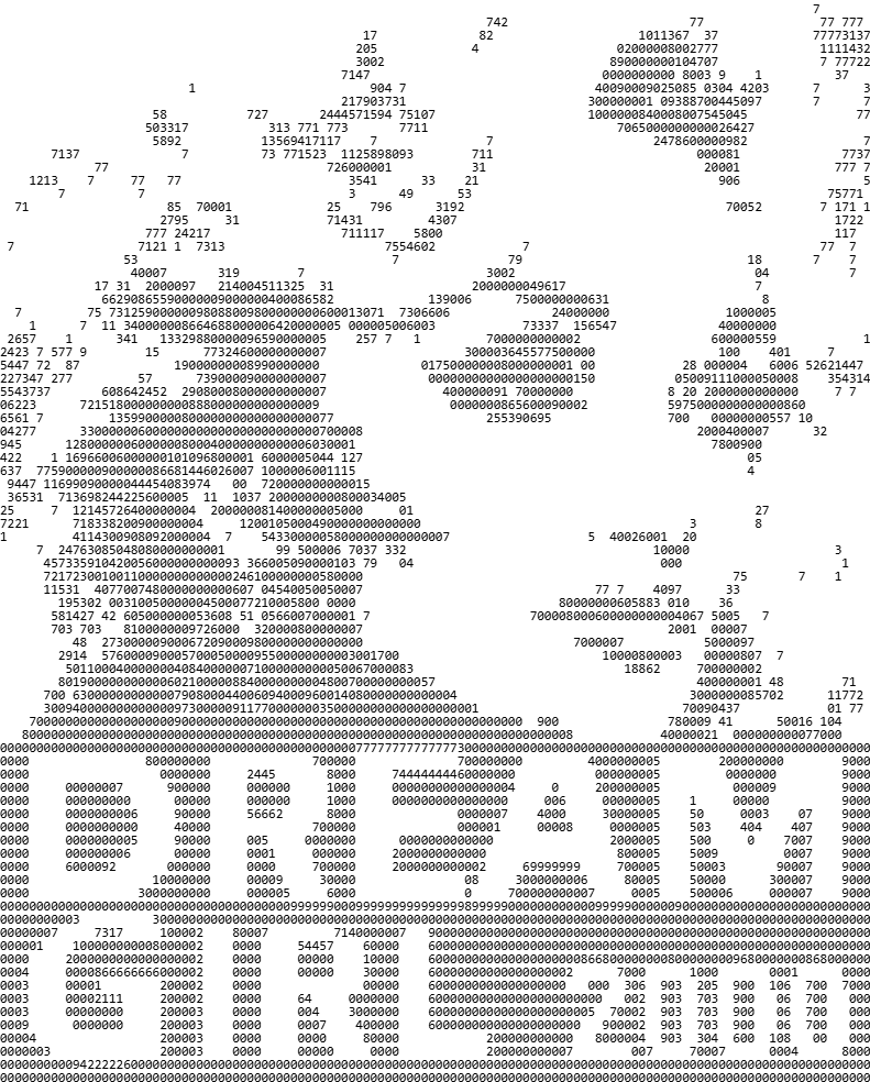 DREAM GIRL 2000 CONTRACT ASCII ART
