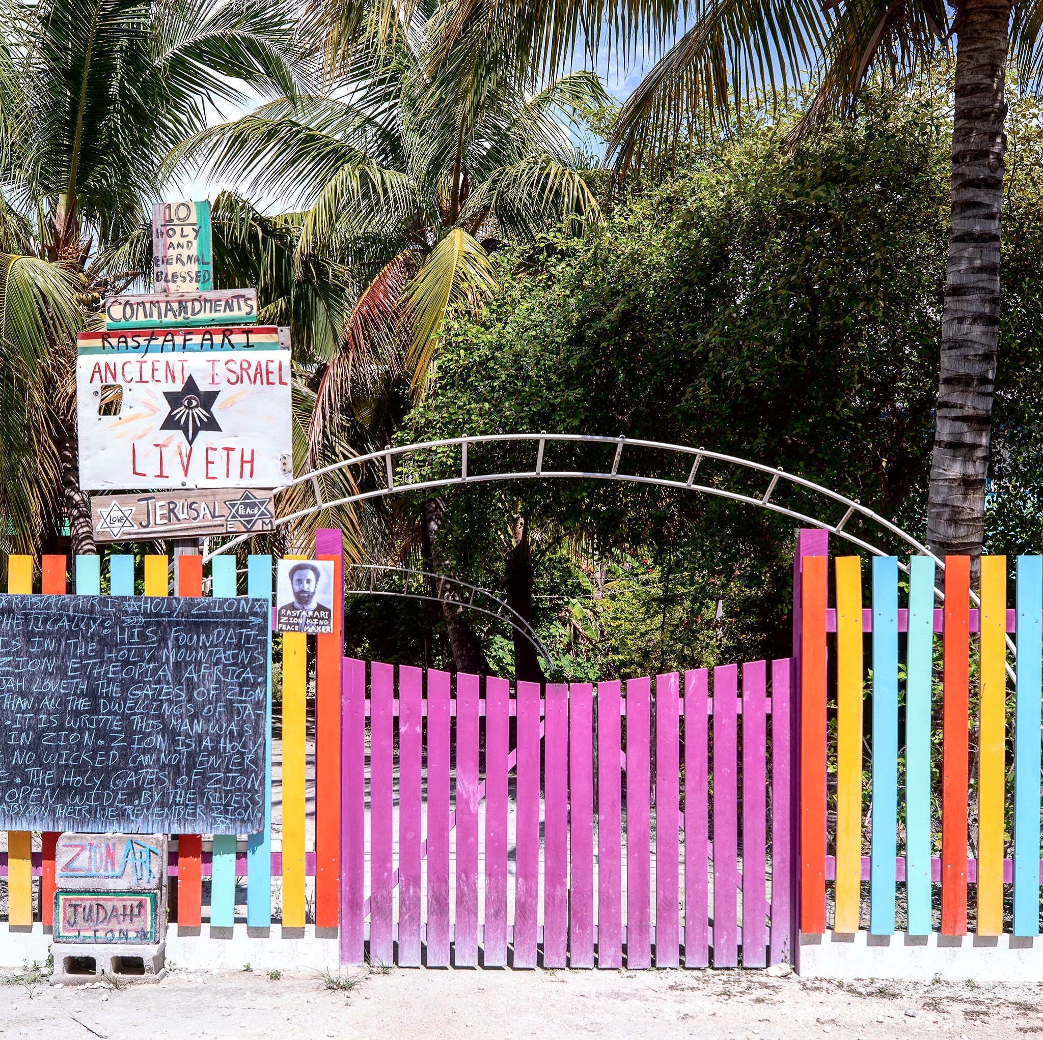 Rastafarian community in Caye Caulker