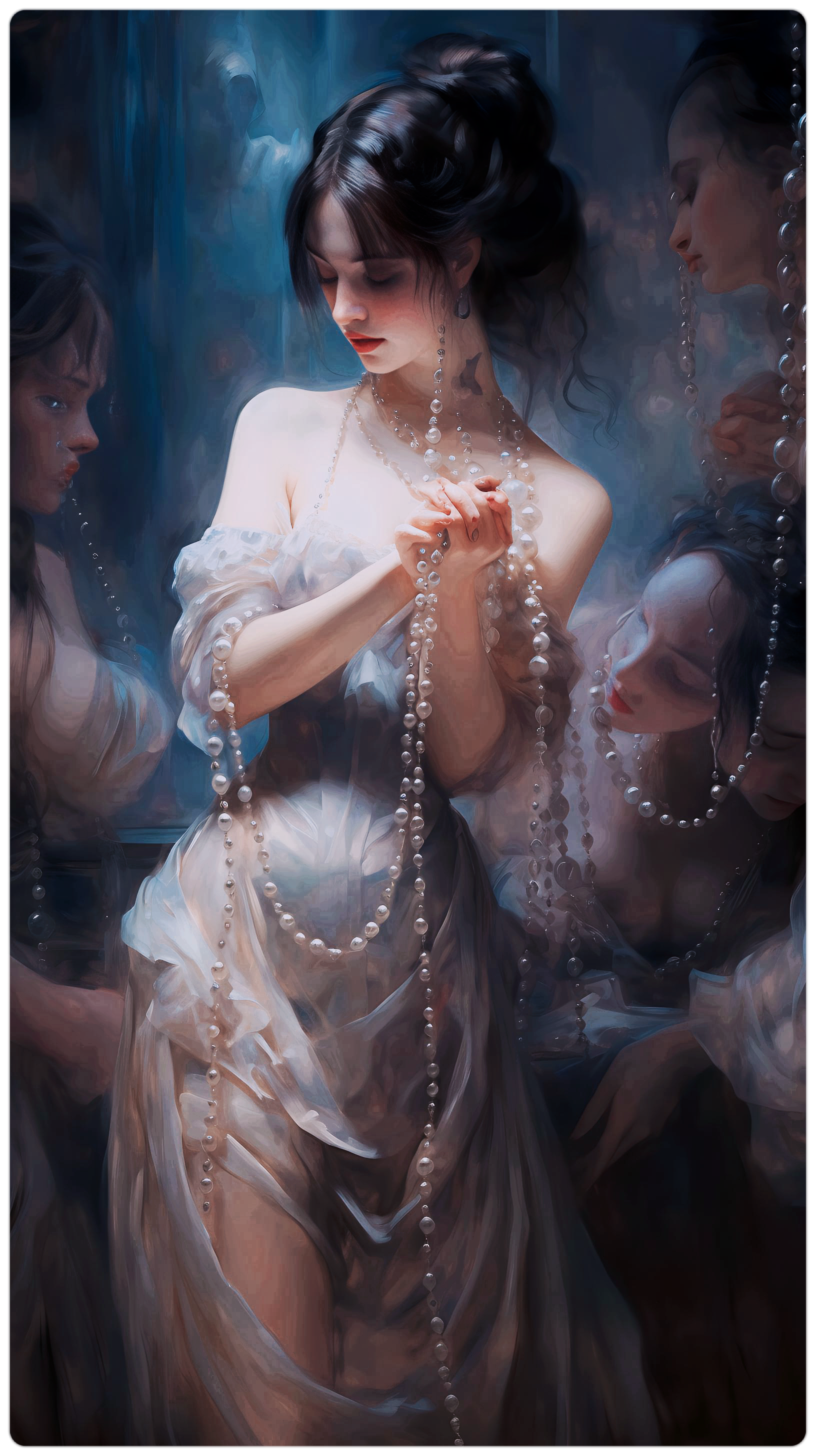 Girl With the Pearl Necklace #21