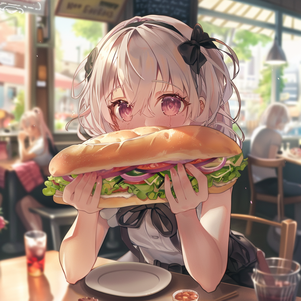 Bros Eating Lunch