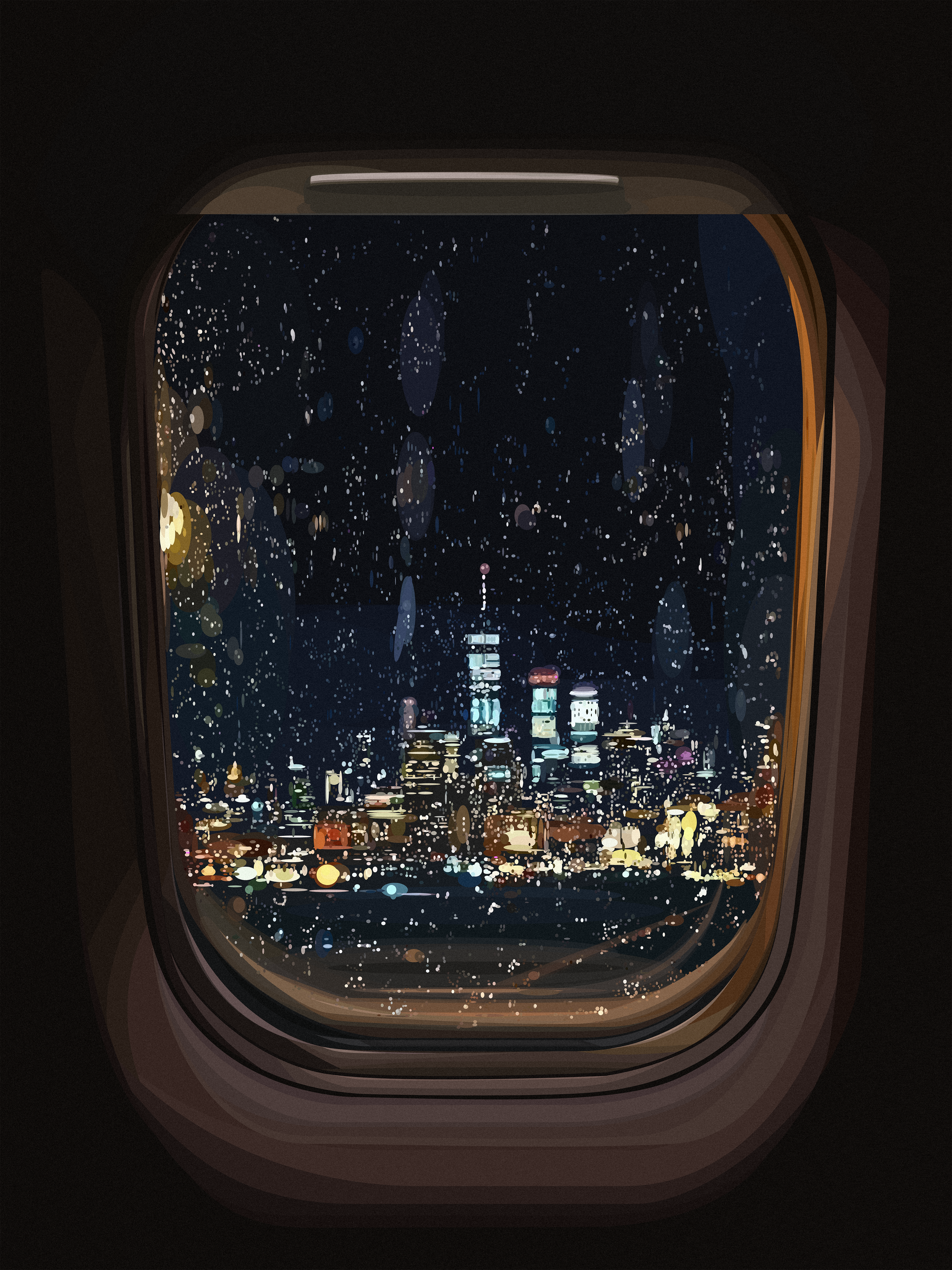 A Rainy Goodbye