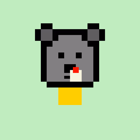 Pixel Bear #13823