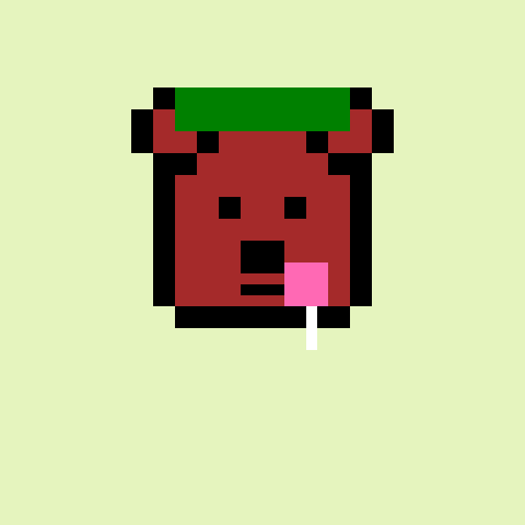 Pixel Bear #71807