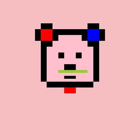 Pixel Bear #65352