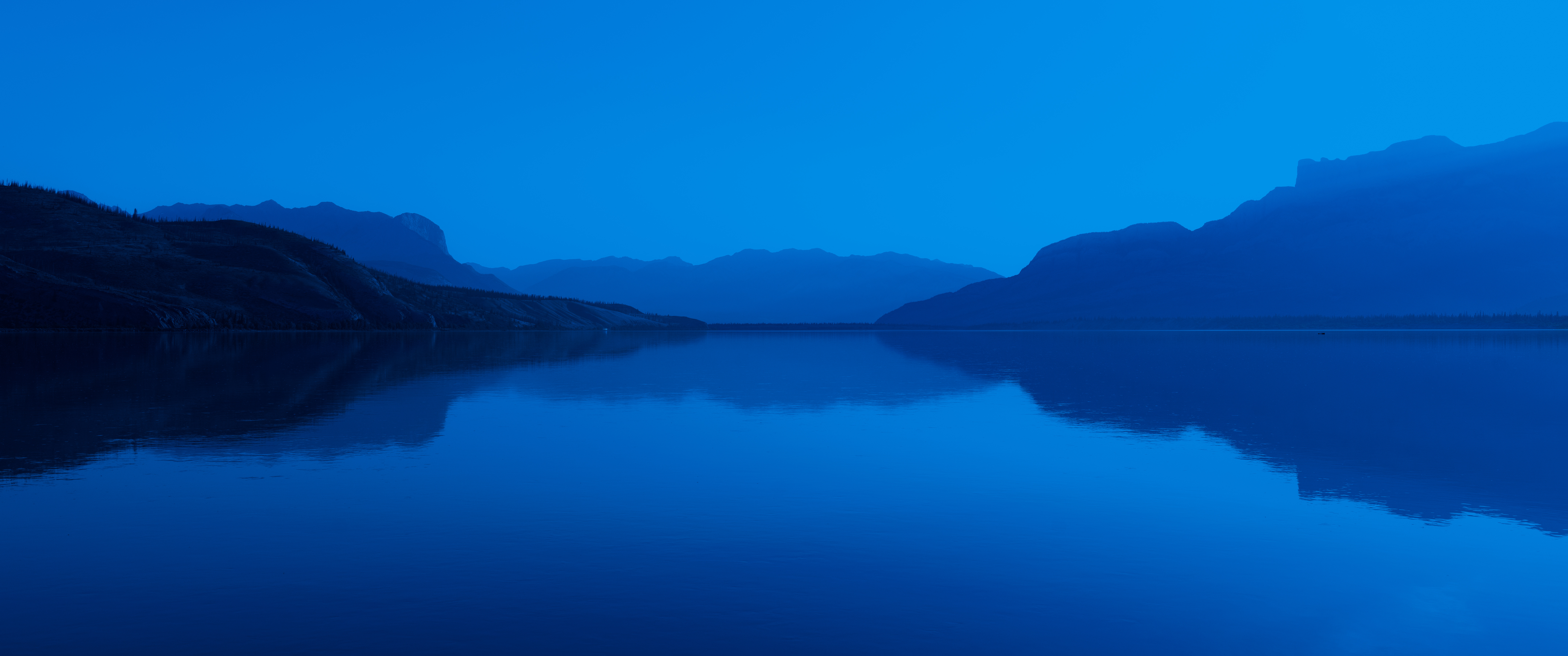 the world in blue