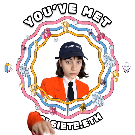You 've met solsiete at Devconnect in Argentina