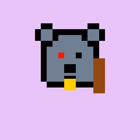 Pixel Bear #60016