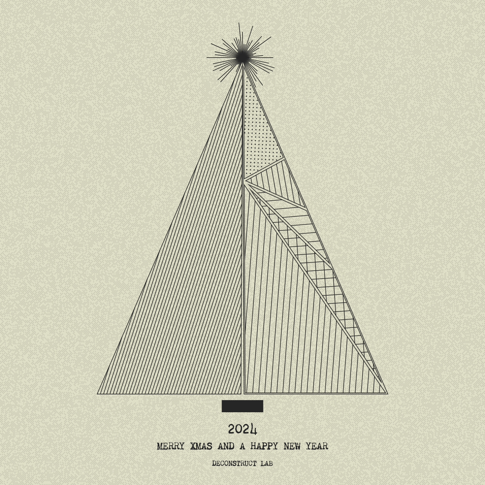 Have Yourself a Merry Little Geometric Tree #202