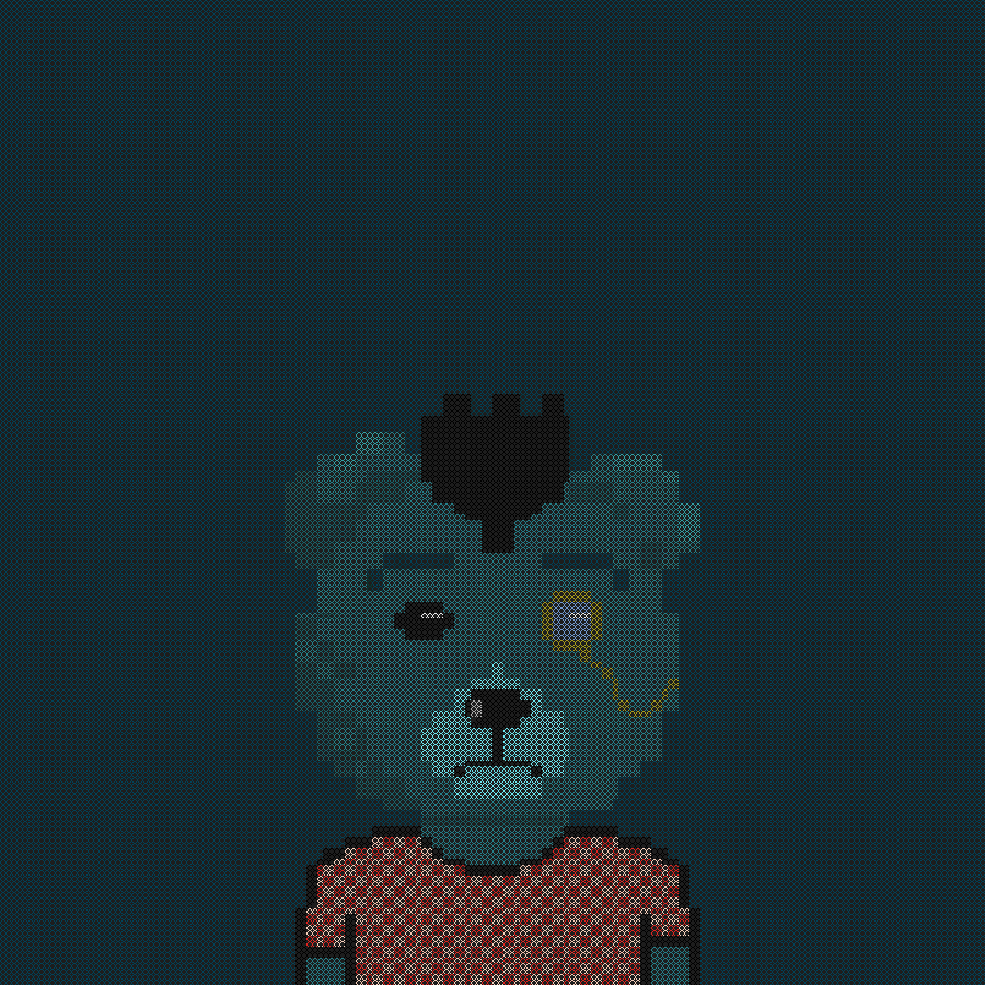 Illuminated Bear #824