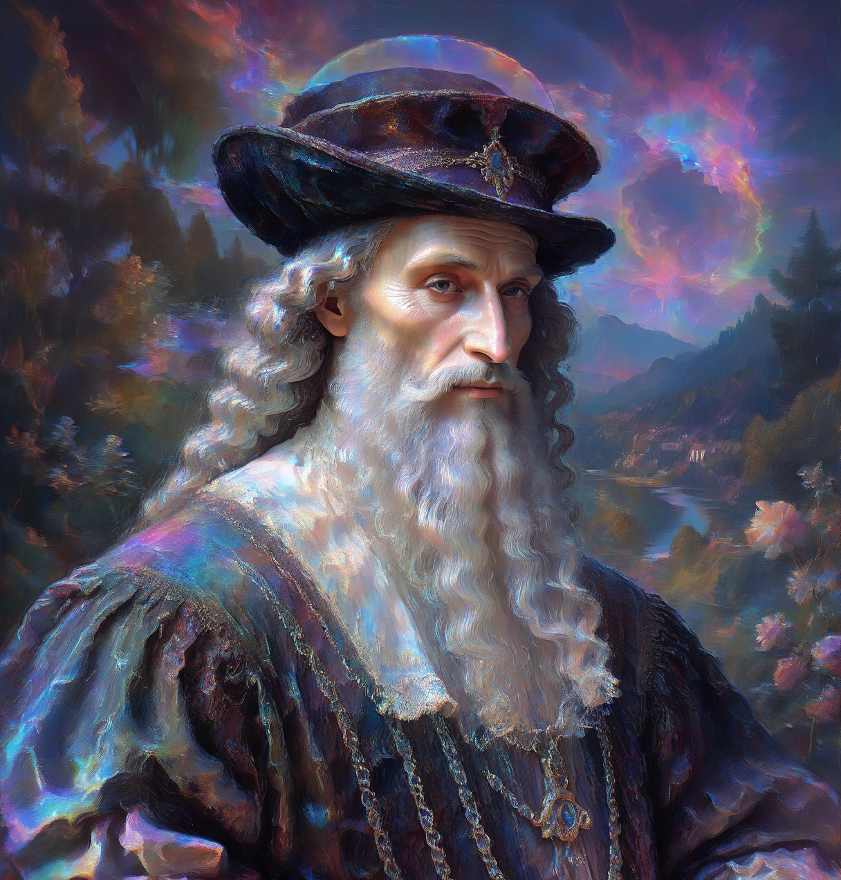 Portrait of Da Vinci
