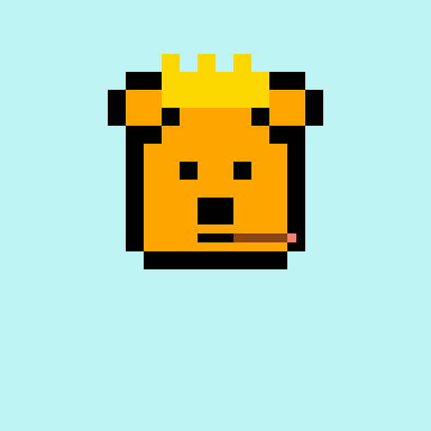 Pixel Bear #44295